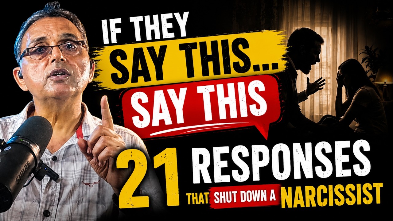 Video thumbnail: 21 things narcissists say, and exactly what to say back · Recover Thyself