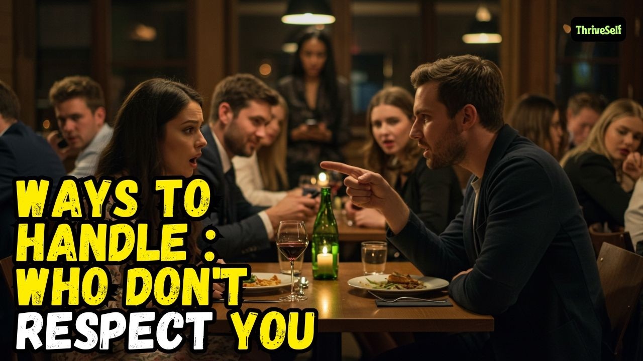 Video thumbnail: When they disrespect you: what to do with an insult · Recover Thyself